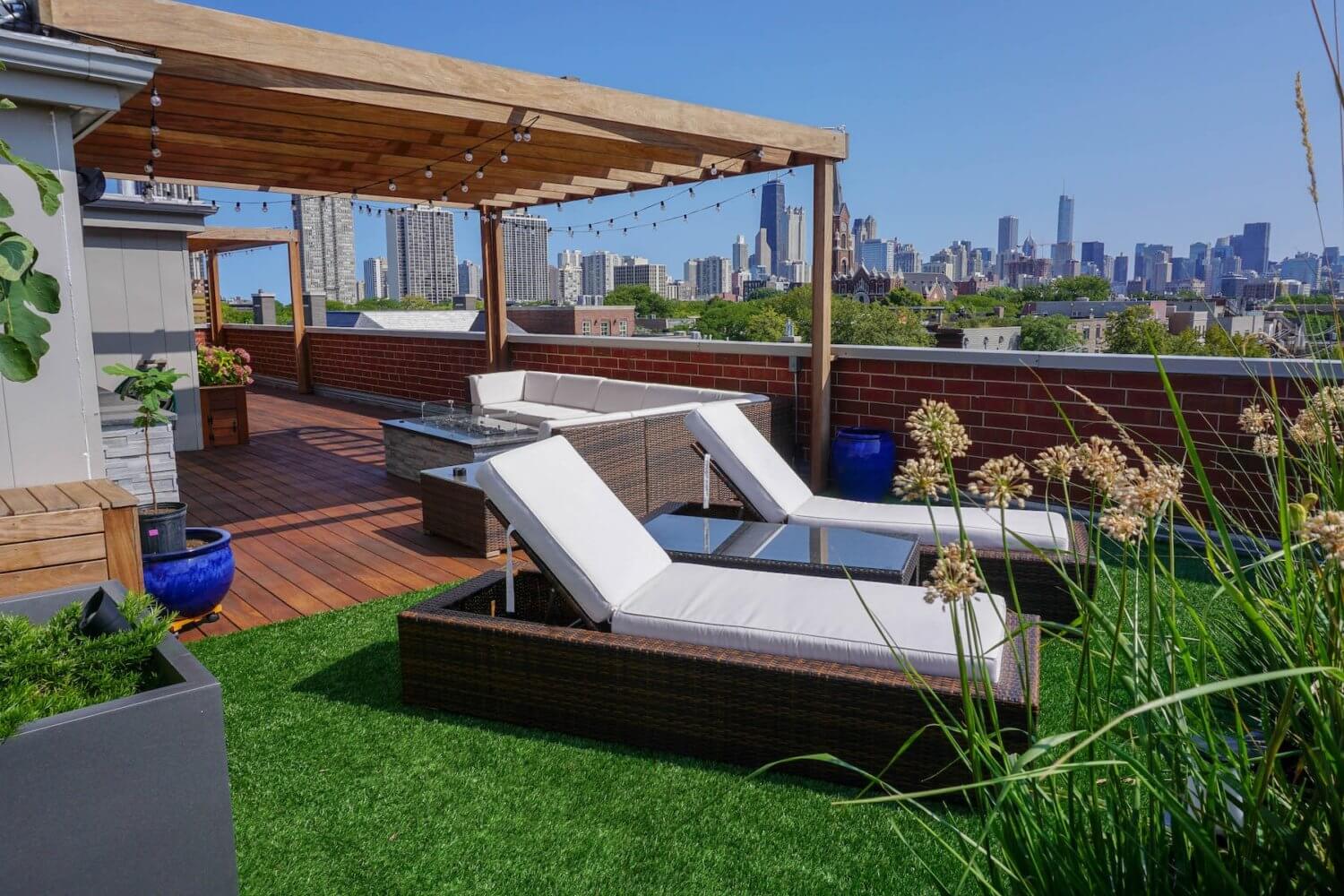 rooftop deck