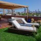 Rooftop Deck With Lounge Chairs